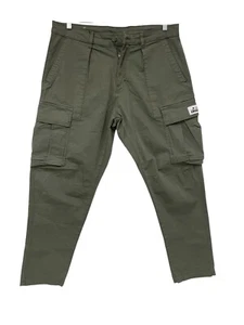 Zara DNWR Mens Cargo Pants EU 44 US 34 Green Tapered Leg Utility 0108/313 NWT - Picture 1 of 13