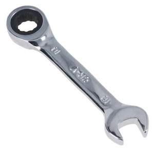 10mm Stubby Ratchet Combination Spanner Metric Wrench 72 Teeth SPN03 - Picture 1 of 6