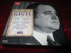 7-CD-Box--Beniamino Gigli--Tenor Legend--EMI  CLASSICS--Neuwertig !-- - Bild 1 von 3