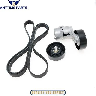 For Hyundai Santa Fe Magentis Optima Rondo Serpentine Belt Tensioner Pulley Kit - Image 1 of 4