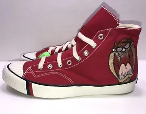Vintage 1993 Looney Tunes PRO~Keds Tasmanian Devil Sneakers Hi~Tops Size 13 - Picture 1 of 12