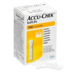 Accu-Chek SoftClix 100 Lancets Blood Glucose Testing Diabetes Accuchek - Picture 1 of 1
