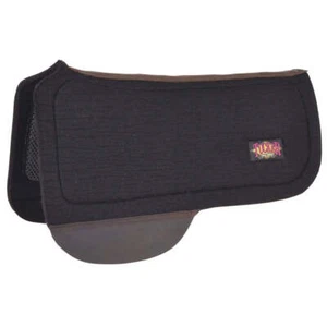 050-GK5-B1W Tucker Apex Vollrock 100 % Wolle Trail Sattelunterlage 30x34 - schwarz NEU - Bild 1 von 2