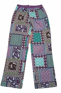 VICTORIA'S SECRET NWT Sleep Pants Paisley Color Multi-Color X-Small - Picture 1 of 2