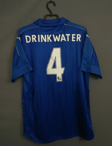 Drinkwater Leicester City Jersey 2016 2017 Home Size XL Shirt Puma ig93 Cover