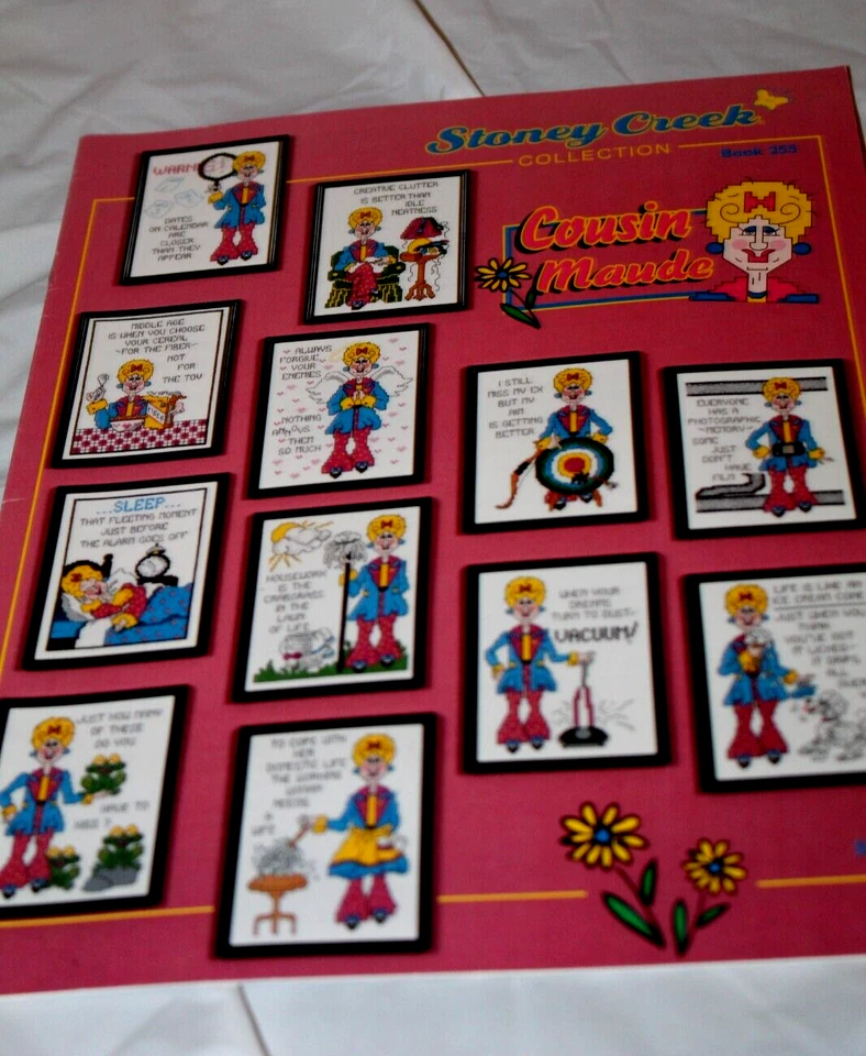 Stoney Creek Cousin Maude Cross Stitch Patterns - Image 1 of 1