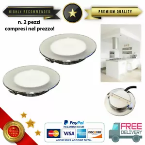 2x FARETTO LED 2W NIX INCASSO SUPER SLIM 14 mm MOBILI MENSOLE CAPPA con driver - Bild 1 von 9