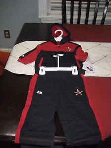 BOYS/GIRLS MAJESTIC MLB Houston Astros Track Suit Jacket Pant SET 6/9 MONTHS NWT - Picture 1 of 4