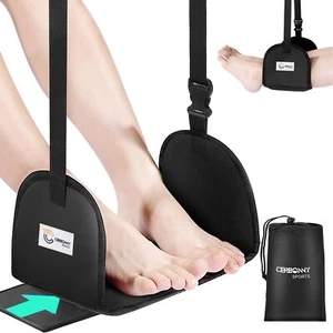 Airplane Foot Rest - Portable and Adjustable Foot Hammock,Airplane Travel Fli... - Picture 1 of 6