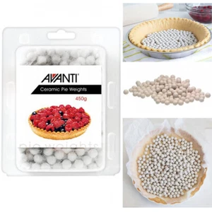 100% Genuine! AVANTI Ceramic Pie Crust Weights 450g in Reusable Tub! - Picture 1 of 5