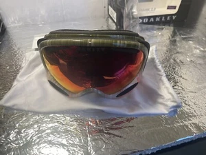 OAKLEY A FRAME 2.0 Wet Dry Olive Orange W / PRIZM Torch Snow Goggle - Picture 1 of 7