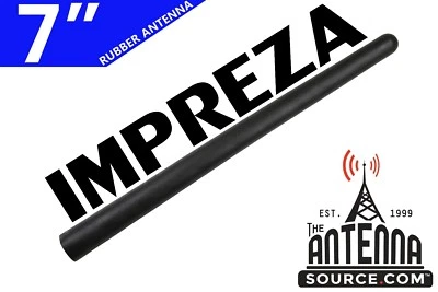 全新 ROOF 调幅/调频 7 英寸 ANTENNA MAST - 适合:2008 - 2023 斯巴鲁 Impreza — 第 1/3 张图片
