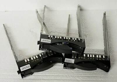 Set of 3 IBM 25R4100 3.5 U320 SSL CADDY PN: 25R4100 with screws - Image 1 of 3