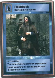 Highlander CCG - Swordmaster - Flashback Duncan MacLeod - Picture 1 of 1