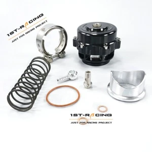 Universal FIT Tial Q BOV50 50mm Blow off Valve BOV 35PSI SPRING Q50 BLACK - Foto 1 di 10