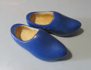 Zuecos de Madera Pintado a Mano 20CM Largo - Souvenir Holanda - Imagen 1 de 10