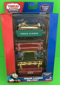 Thomas & Friends Trackmaster Sodor Lombar Consegna Set 3 Pezzi - Nuovo Sigillato Raro - Foto 1 di 6