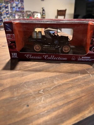 Ford T 1925 camioneta negra con barriles explosivos T-N-T fundido a presión 1/32 nuevo Ray 55153 Foto 1 de 2