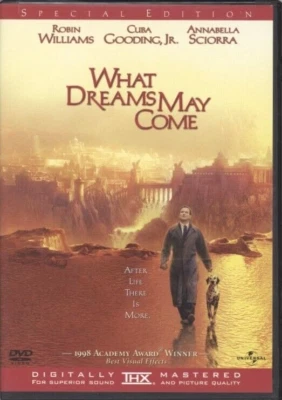 WHAT DREAMS MAY COME - DVD Robin Williams / Annabella Sciorra / Cuba Gooding, Jr - Image 1 of 3