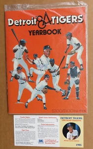 Detroit Tigers' 1984 Yearbook World Champions Jack Morris signed + Schedule - Picture 1 of 4