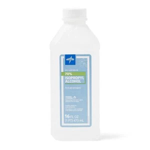 Medline 70% Isopropyl Alcohol, 16 oz., Case - Picture 1 of 1