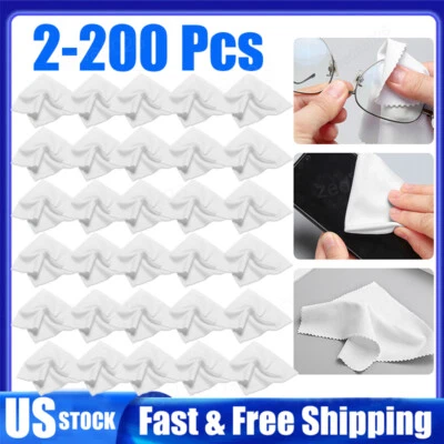 Lote Premium Pano de Limpeza de Microfibra para Óculos Tela de Telefone Lente de Câmera - Imagem 1 de 4