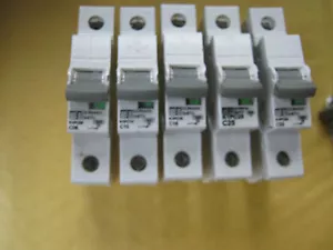 DORMAN SMITH K1PC C06 C10 C16 C20 C32 C40 C50 AMP SINGLE POLE 10KA MCB'S - Picture 1 of 1