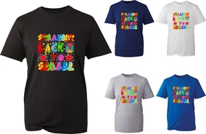 Back To School Vintage TShirt Summer Vacations Summer Holidays Students Gift Top - Picture 1 of 7