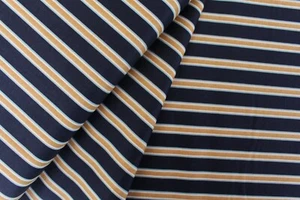 Free Spirit Morris & Co Kelmscott Gilt Stripe Fabric By The Half Metre  - Picture 1 of 5