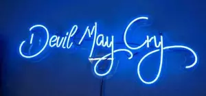 24"x12"Devil May Cry Neon Sign Bier Bar Leuchtreklame Wand Dekor Nachtlicht Gift - Bild 1 von 1
