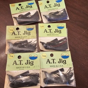 6 aparejos todo terreno 1/2 oz plantilla A.T. AT 12 colores surtidos - Imagen 1 de 8