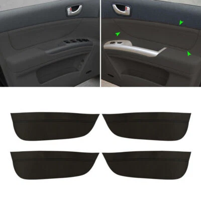 Interior Cards Door Panel Microfiber Leather Cover For Hyundai Sonata 2005- 2008 - Imagem 1 de 4