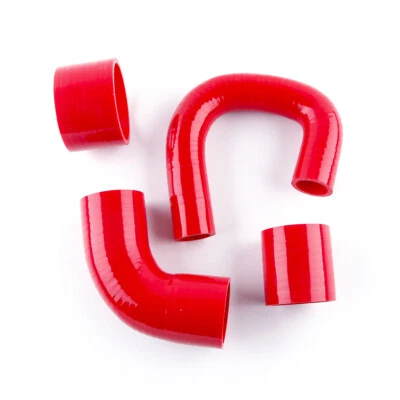 For Subaru Impreza GC8 GF8 EJ20 WRX STI MK5-6 Silicone Radiator Coolant Hose Red Foto 1 de 4
