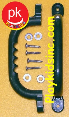 SwingSet 玩具套件 游乐场 丛林 健身房 手柄 花园 手握 安全 (2) 绿色 — 第 1/2 张图片