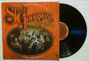 STEVE GOODMAN Feat. BOB DYLAN Somebody Else's Troubles Orig '72 BUDDAH 1st Press - Picture 1 of 1