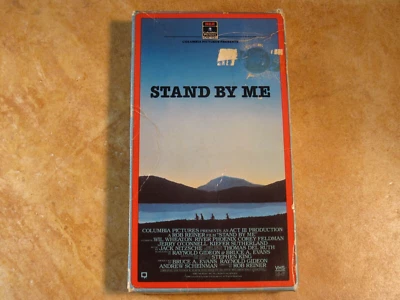 STAND BY ME RIVER PHOENIX COREY FELDMAN KIEFER SUTHERLAND VHS 1ST ED 1987 RCA - Image 1 of 4