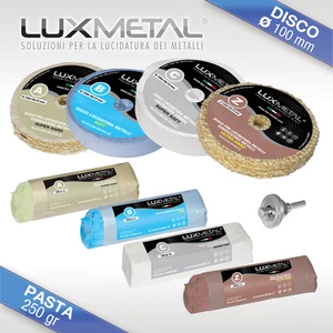 Kit Lucidatura lucidare alluminio acciaio ottone rame cromatura ossidato argento - Imagen 1 de 9