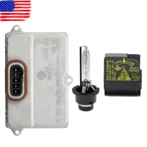 Xenon HID Headlight Ballast & Igniter & D2S Bulb Set For 2004-2006 BMW X5 E53 - Picture 1 of 12