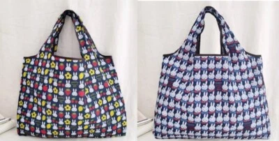 Große elegante wasserdichte leichte faltbare Tragetasche Miffy Rabbit