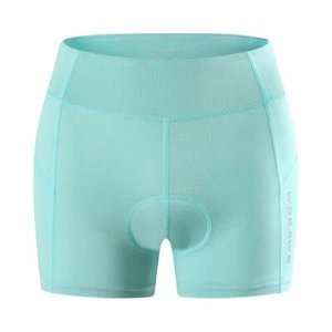Women's Cycling 3D Padded Shockproof Mountain MTB Bike Bicycle Tights Shorts - Picture 1 of 14
