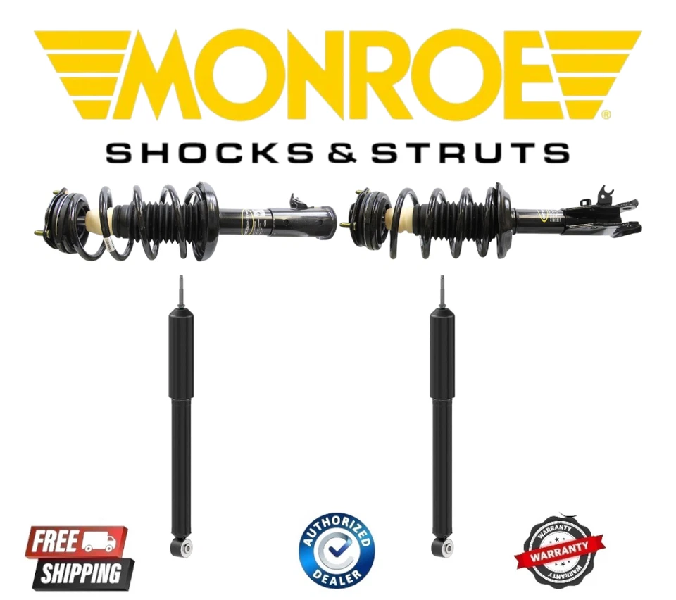 NEW PREMIUM GENUINE MONROE Complete Suspension Kit Fit Acura CSX 2006-2011 - Image 1 of 1