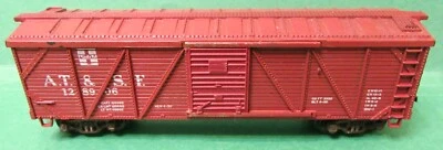 Santa Fe  A.T. & S.F. Railroad HO Gauge Box Car 128906 By Varney Trains - Image 1 of 4