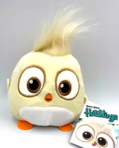 Juguete de peluche Angry Birds Hatchlings 6 pulgadas amarillo incubación nuevo con etiquetas suave - Imagen 1 de 3
