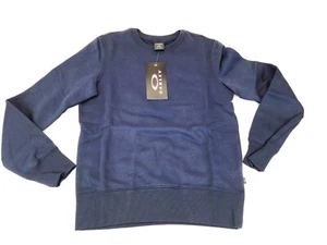 Sudadera para mujer mediana Oakley Pro Crew manga larga polar azul nueva con etiquetas - Imagen 1 de 5