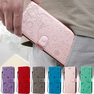 Pattern PU Leather Flip Wallet Case Phone Case Cover for LG K10 K50 K12 Plus K40 - Picture 1 of 18