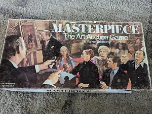 Vintage 1970 Masterpiece The Art Auction Board Game by Parker Brothers  - Picture 1 of 5