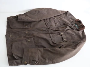 Racing Green Herren Feldjacke braun XL Baumwollmischung Utility Taschen - Bild 1 von 8