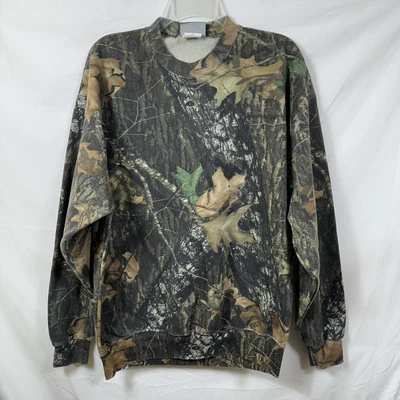 Sudadera De Colección Jerzees Exterior Mossy Oak Break Up Camuflaje XL Camuflaje Retro Foto 1 de 4