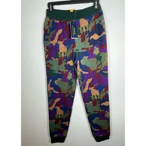 Neu mit Etikett Polo Ralph Lauren Jungen Pony Camouflage Fleece Jogginghose Jogginghose Gr. Medium - Bild 1 von 7