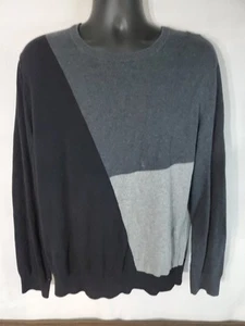 Express Sweater Men's Size XL Pullover Crewneck Colorblock Lightweight  - Picture 1 of 11